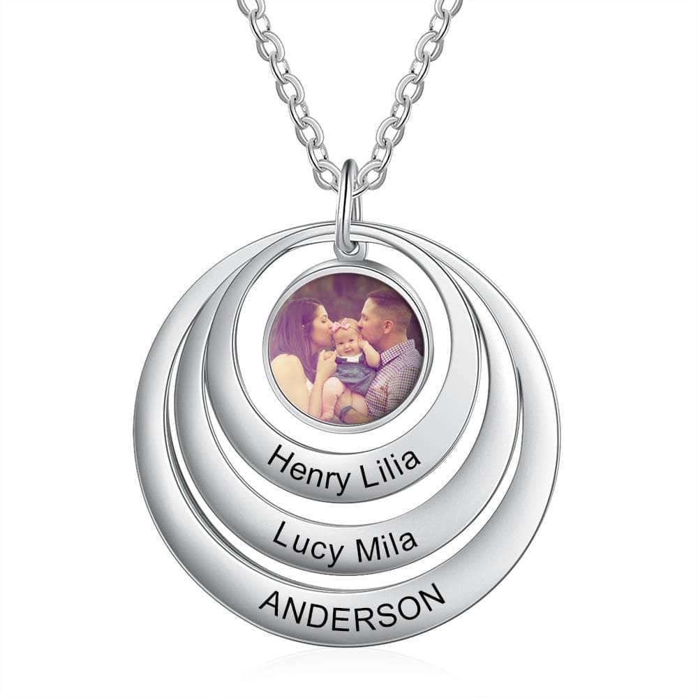 cmoffer Photo Necklaces Personalized Photo Necklace