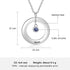 cmoffer Under 4 Dollars,CM Chosen,Birthstone Necklaces Birthstone Circle Necklace