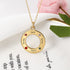 Custom-Aus Necklace Engraved & BirthStone Personalized Necklace