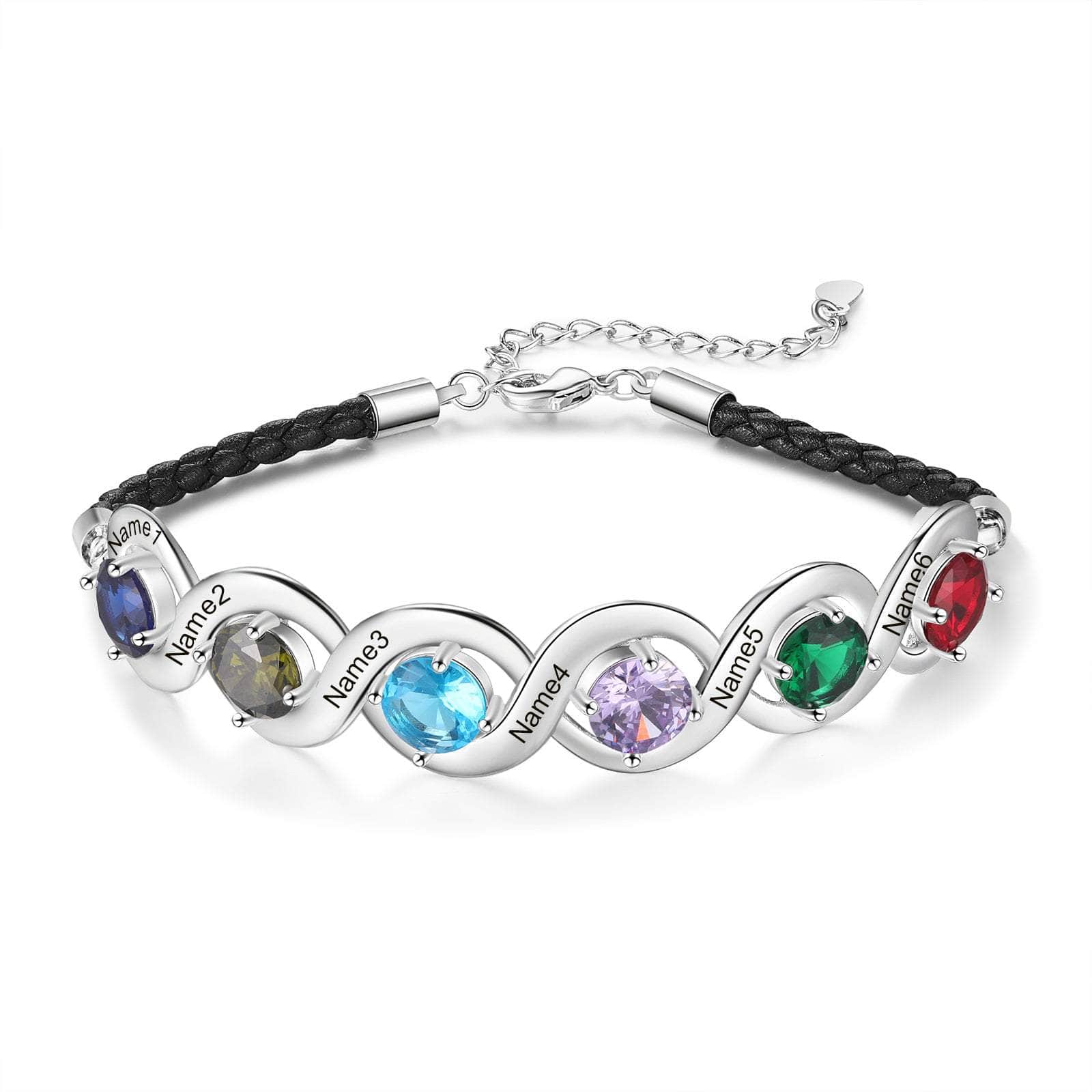 custom Bracelet 6 / 6 Custom Birthstone Bracelet