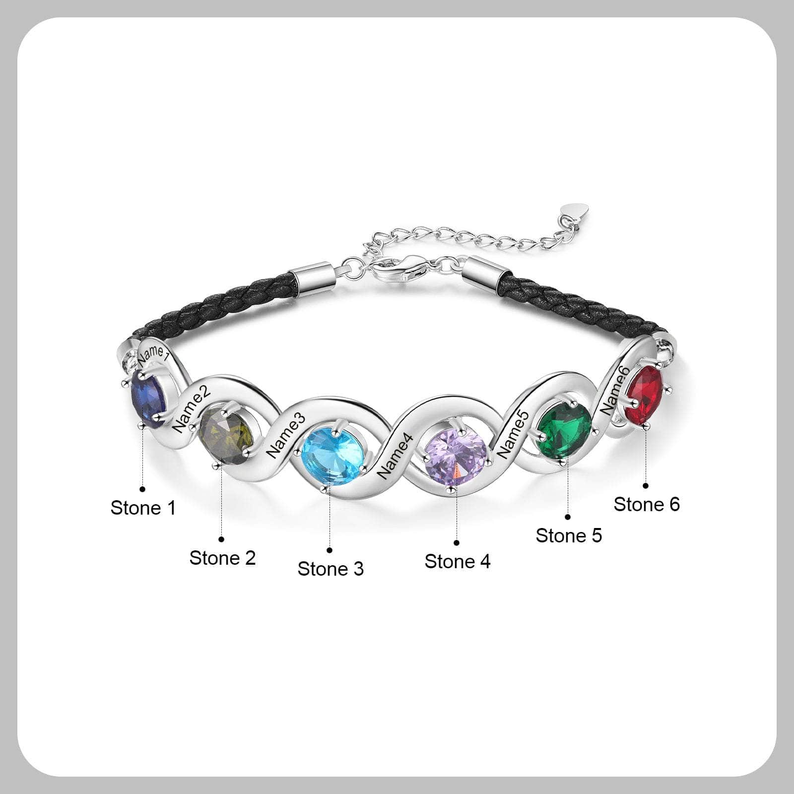 custom Bracelet Custom Birthstone Bracelet