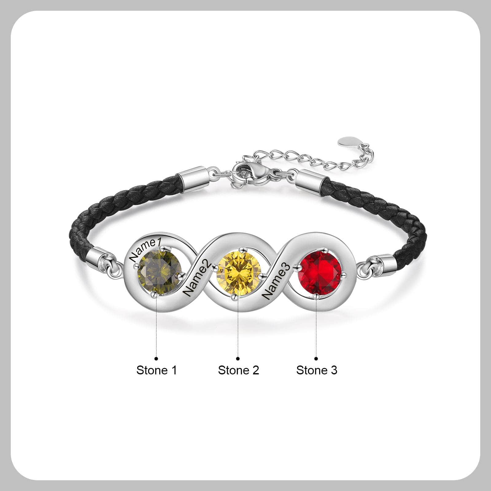 custom Bracelet Custom Birthstone Bracelet