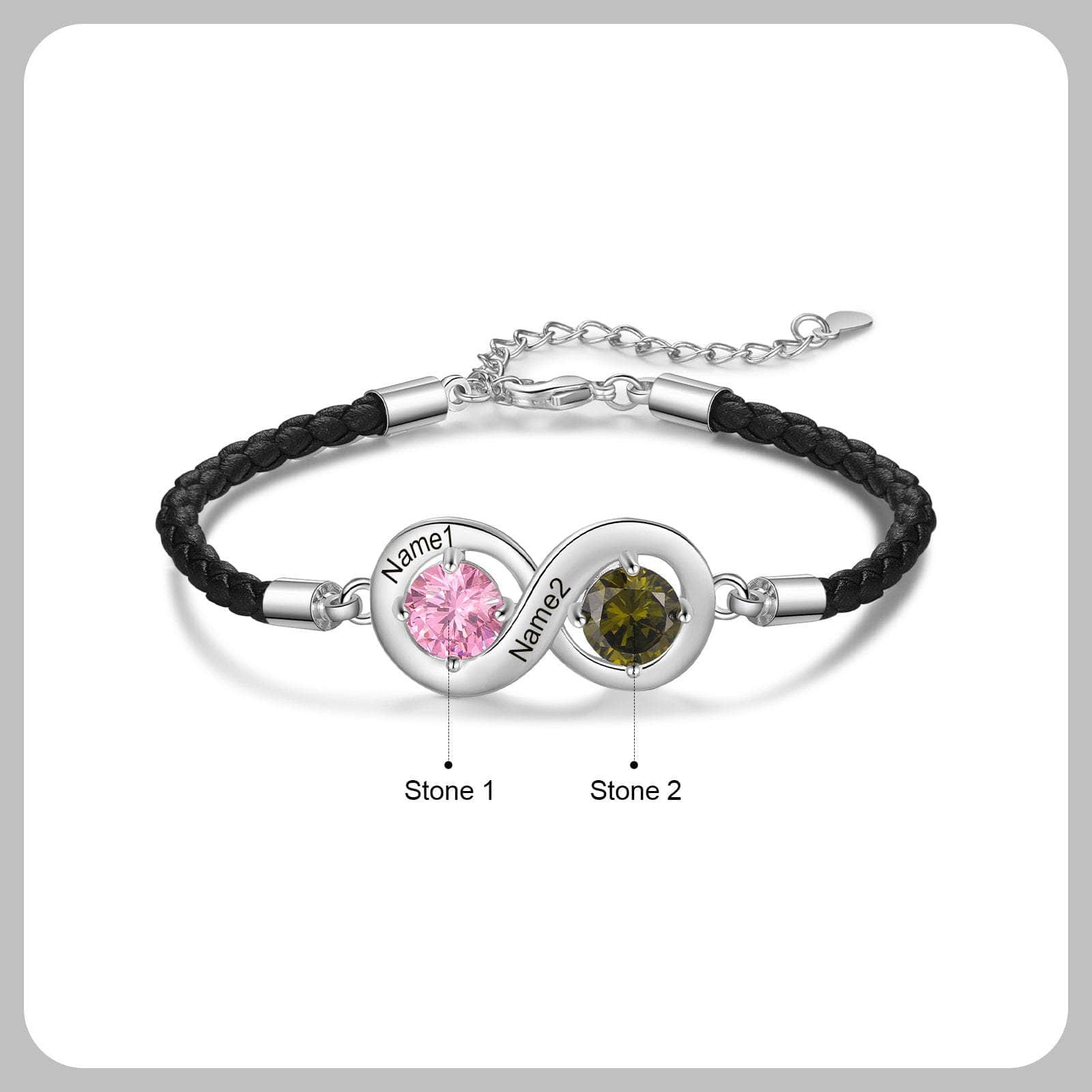 custom Bracelet Custom Birthstone Bracelet