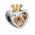 custom CHARMS Crown Personalized Photo Charm