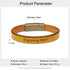 custom custom brace Personalized PU Leather Bracelet