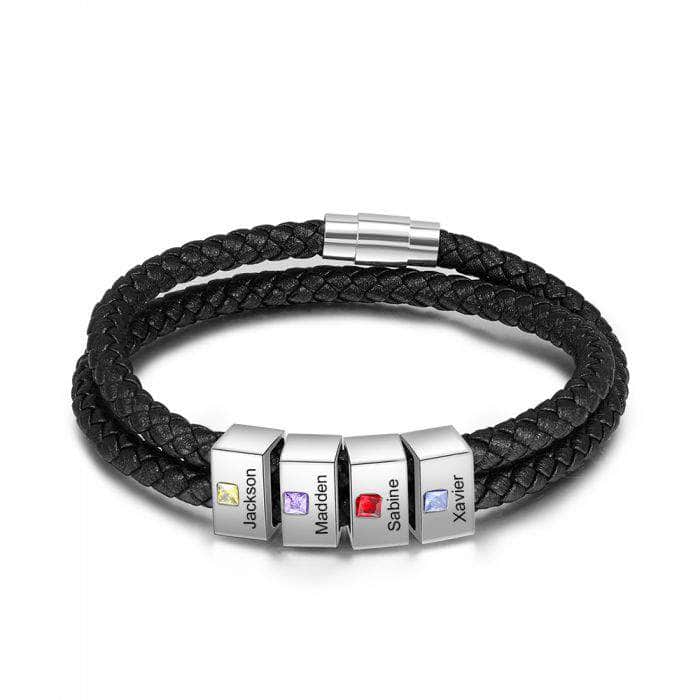 custom custom brace Personalized Stainless Steel Name Bracelet