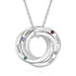 custom Necklace 4 Birthstone & Engraved Necklace