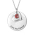 custom Necklace Birthstone Stainless Steel Necklace