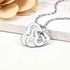 custom Necklace Multi Heart 3 Name Necklace