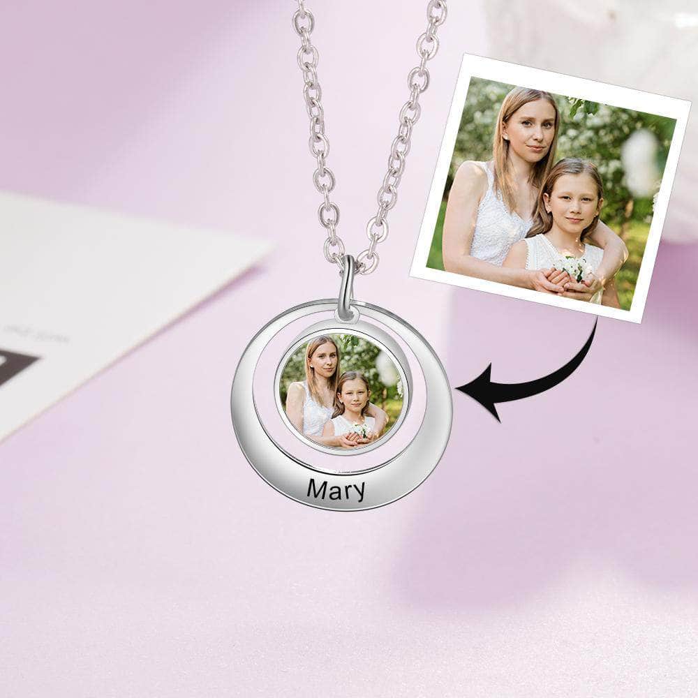 custom Necklace Name Stainless Steel Photo Necklace