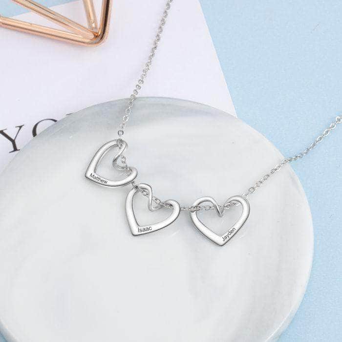 custom Necklace Stainless Steel Heart Shape Necklace