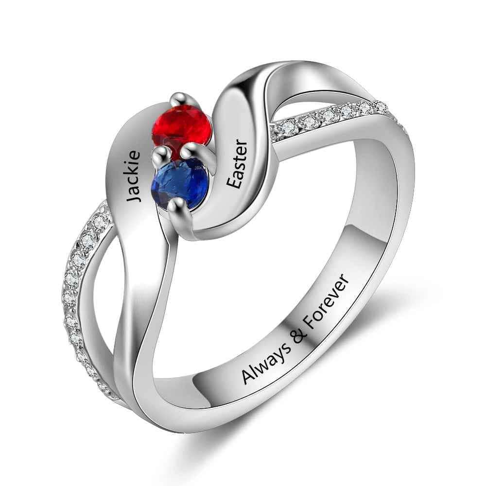 custom Rings Birthstone & Engraved Rings 103848