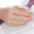 custom Rings Sterling Silver Birthstone Ring 000143