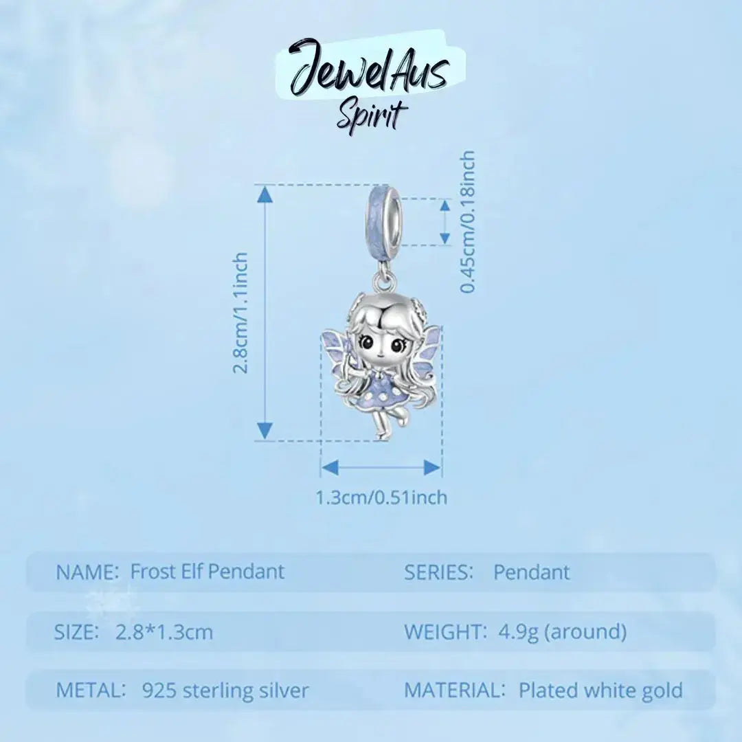 jewelaus CHARMS fairy frost Elf Charm