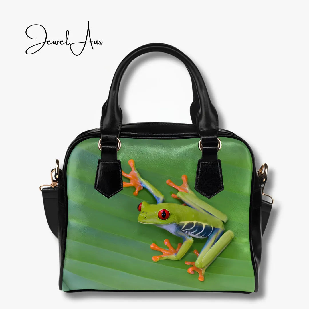 Inkedjoy Handbag Whimsical Tree Frog Handbag