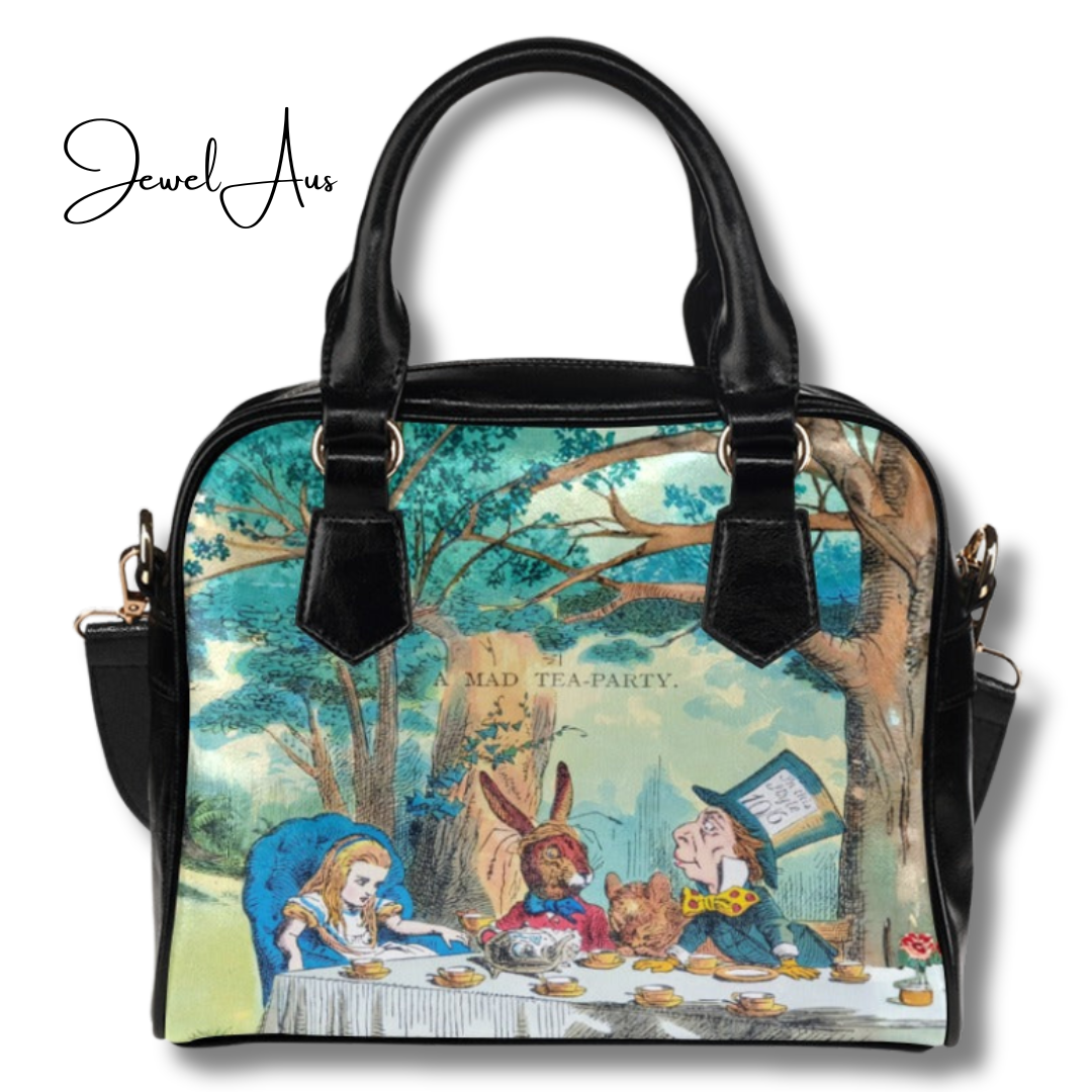 Inkedjoy handbags Alice & Rabbit Shoulder Handbag