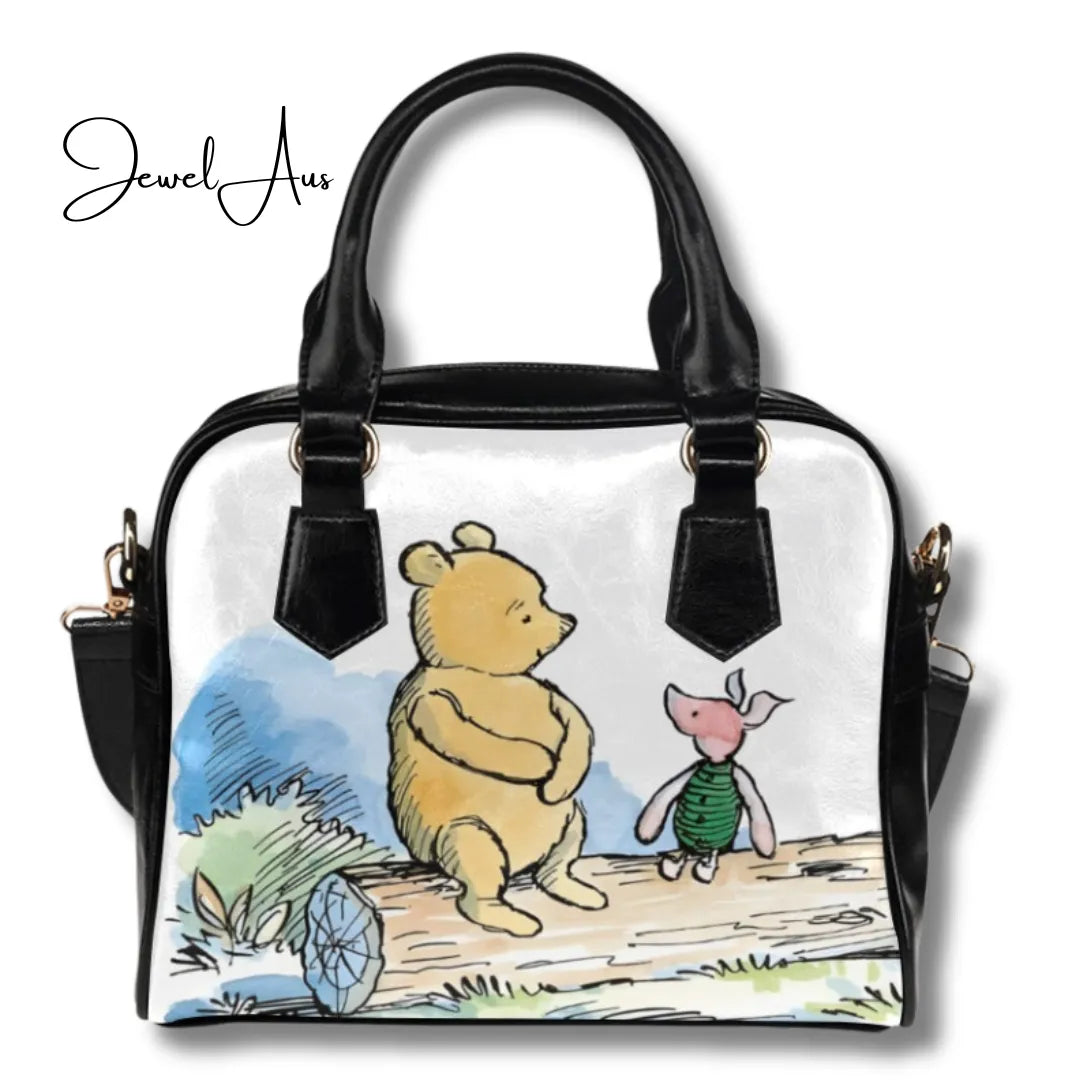 Inkedjoy handbags Classic Pooh Shoulder Handbag