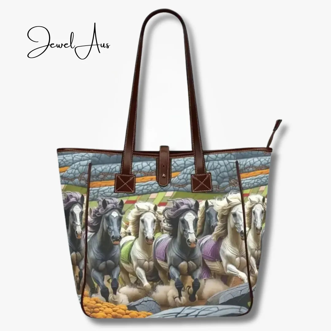 Inkedjoy handbags Horse bag Classic Tote handbag