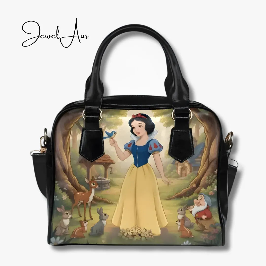 Inkedjoy handbags Snow White Shoulder Handbag