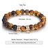 jewelaus Bracelet 19.5 cm / 2 / Gold Plated Natural Stone Bracelets-Tiger Eye Stone