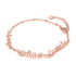 jewelaus Bracelet 925 Sterling Silver / 3 / Rose Gold Plated Custom Name Bracelet