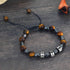 jewelaus Bracelet Custom Name Tiger Eye Bracelet