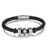 jewelaus Bracelets Stainless Steel Bead Bracelet