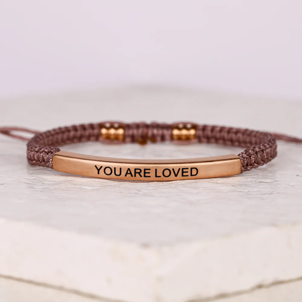 jewelaus BRACELETS YOU ARE LOVED Cored Bracelet