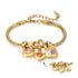 jewelaus CHARMS 3 Custom Birthstone Bracelet