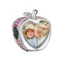 jewelaus CHARMS 925 Sterling Silver Custom Photo Apple Charm