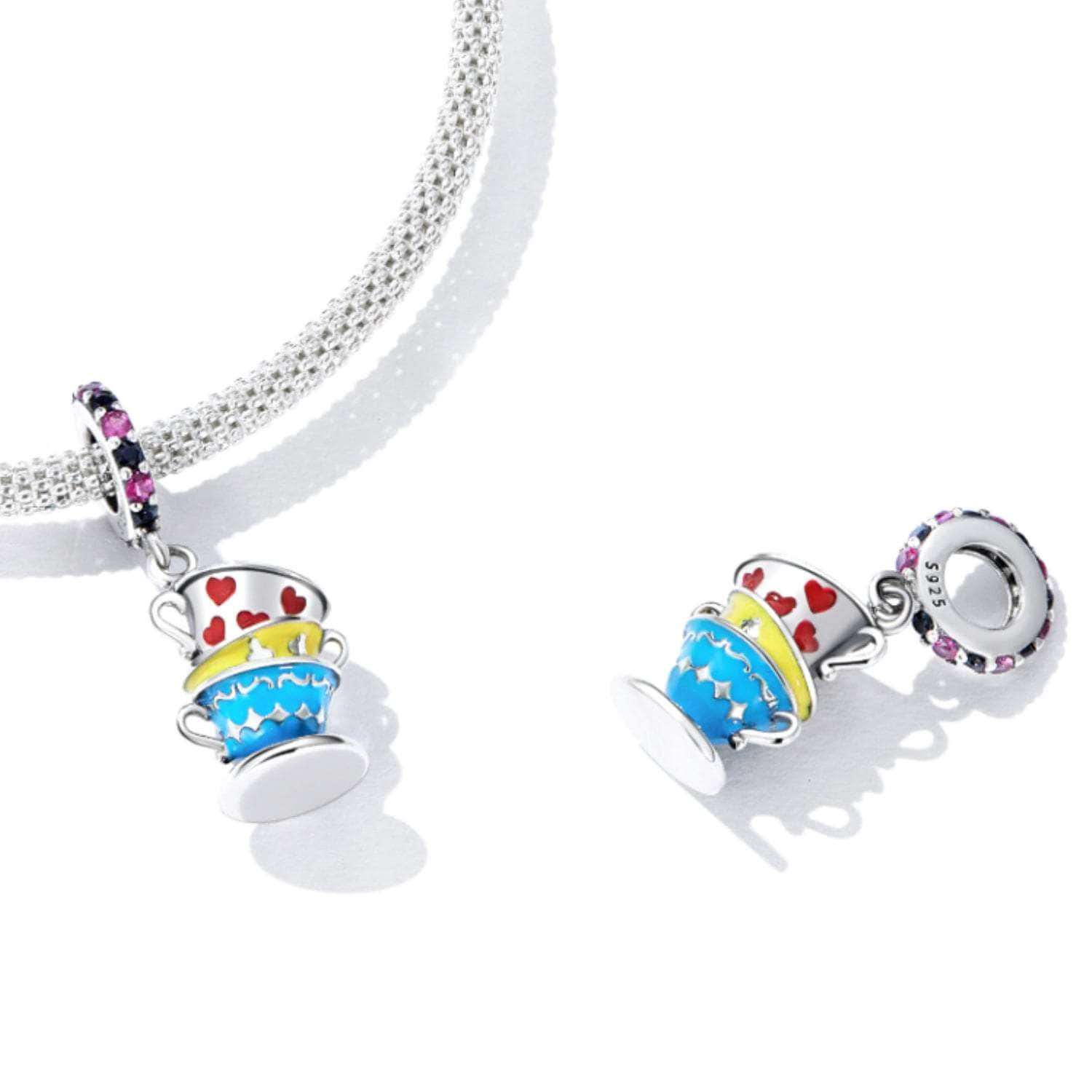 jewelaus CHARMS Alice Tea Party Charm