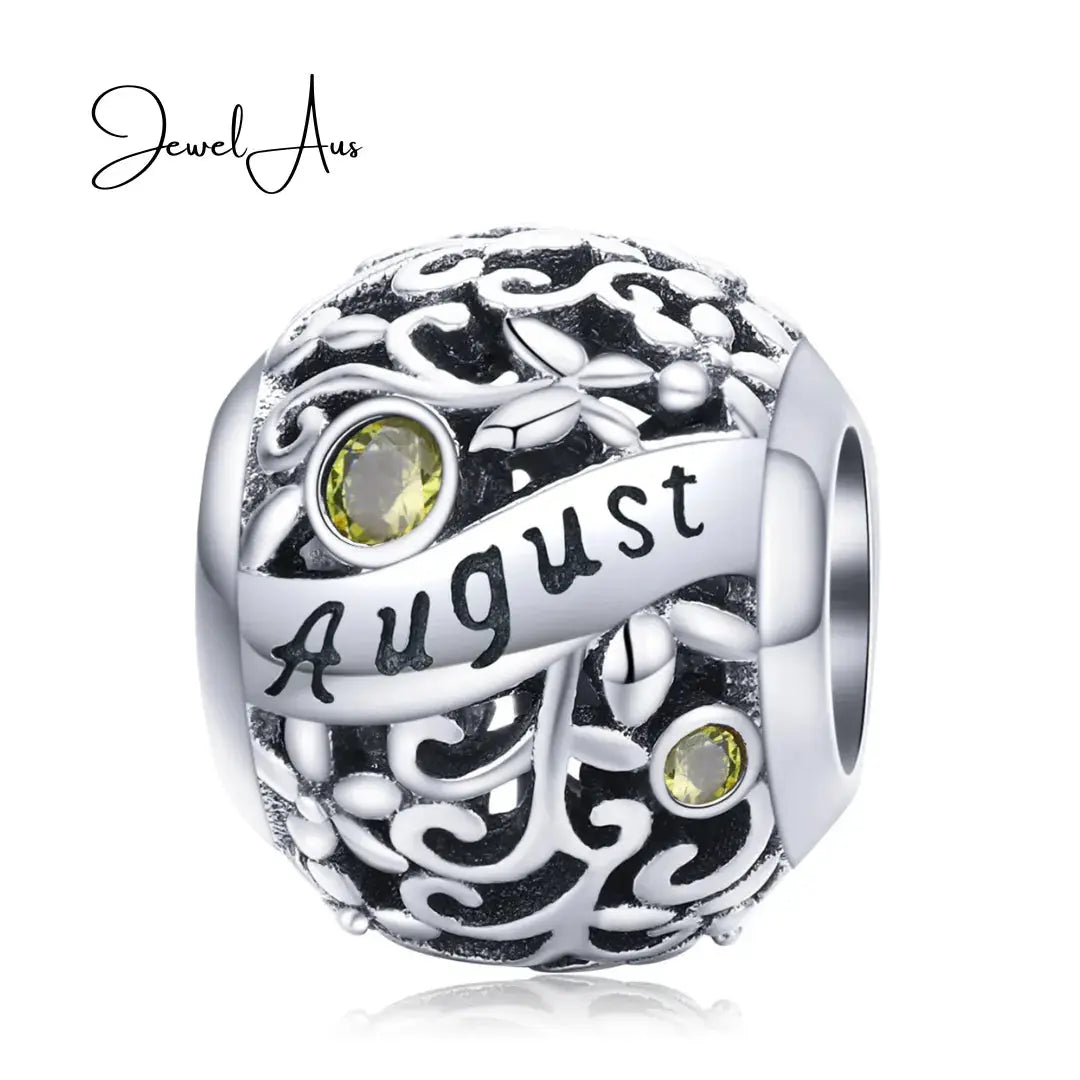 jewelaus CHARMS August Birthstone Charm