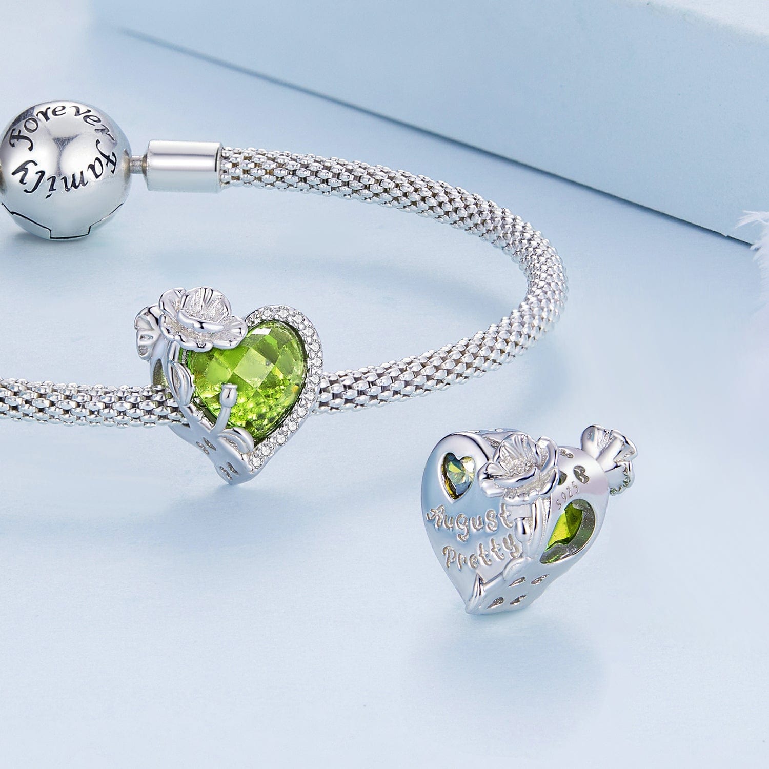 jewelaus CHARMS August Heart Charm