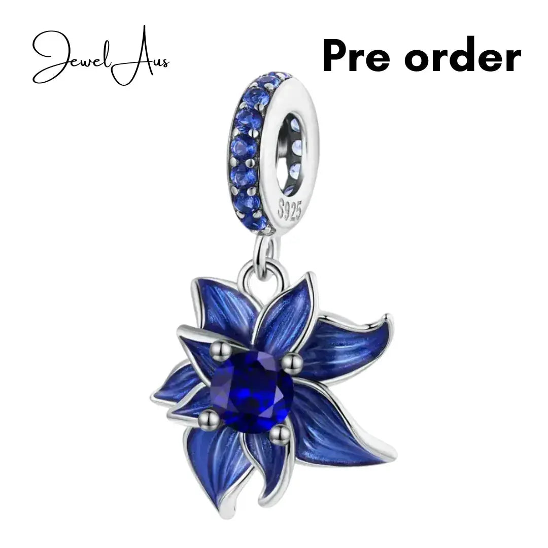 jewelaus CHARMS Blue Lotus Charm