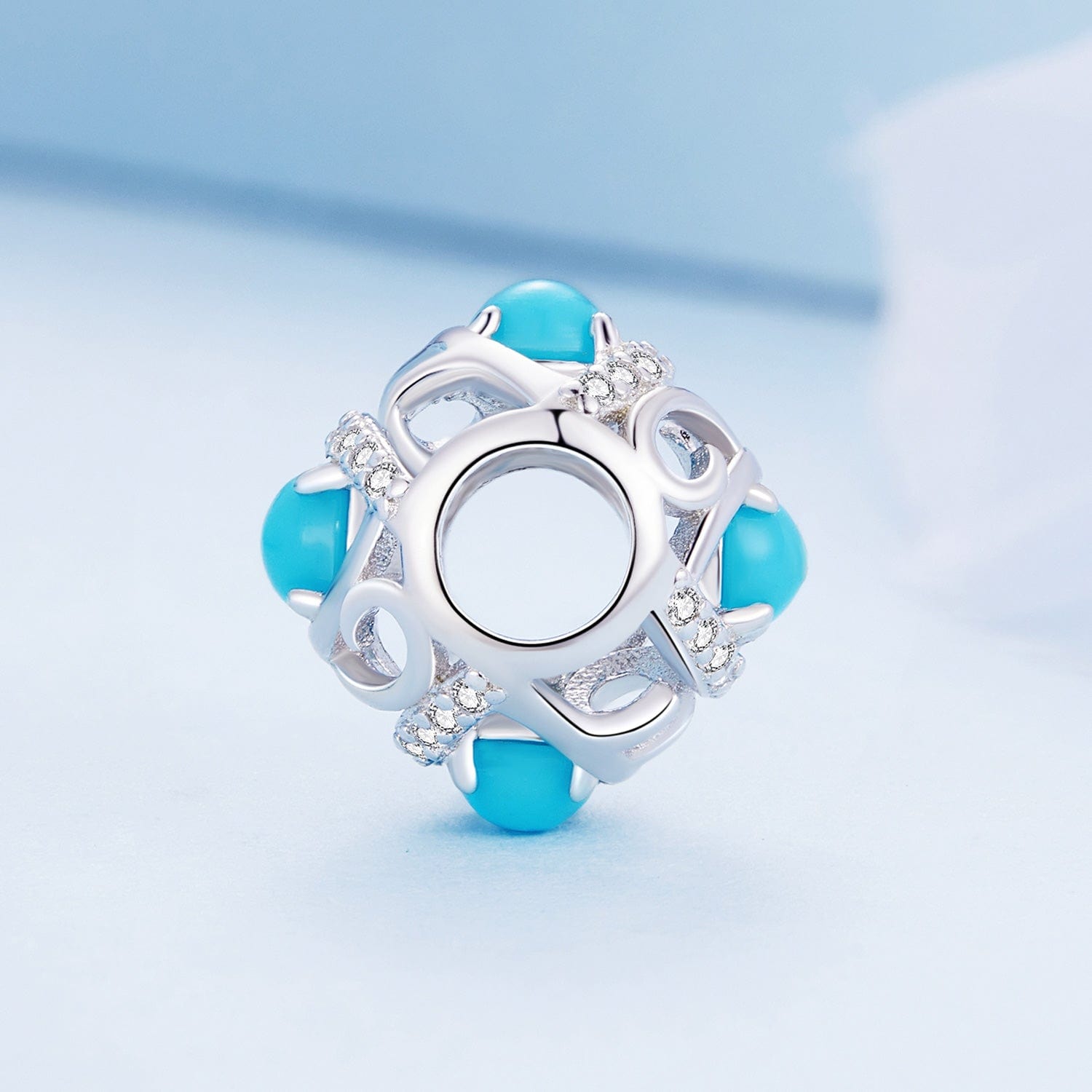 jewelaus CHARMS Blue Magic Eye Charm
