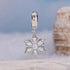 jewelaus CHARMS Crystal Snowflake Charm