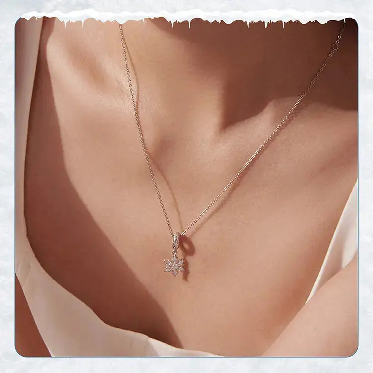 jewelaus CHARMS Crystal Snowflake Charm