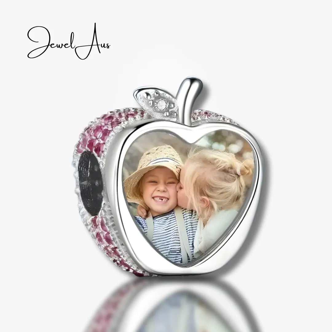 jewelaus CHARMS Custom Photo Apple Charm