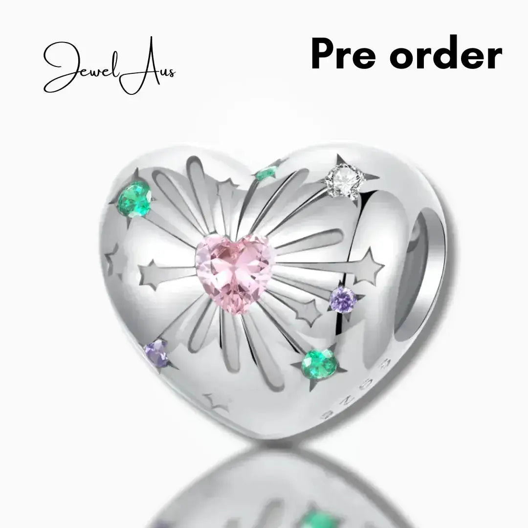 jewelaus CHARMS Dazzling Heart Charm