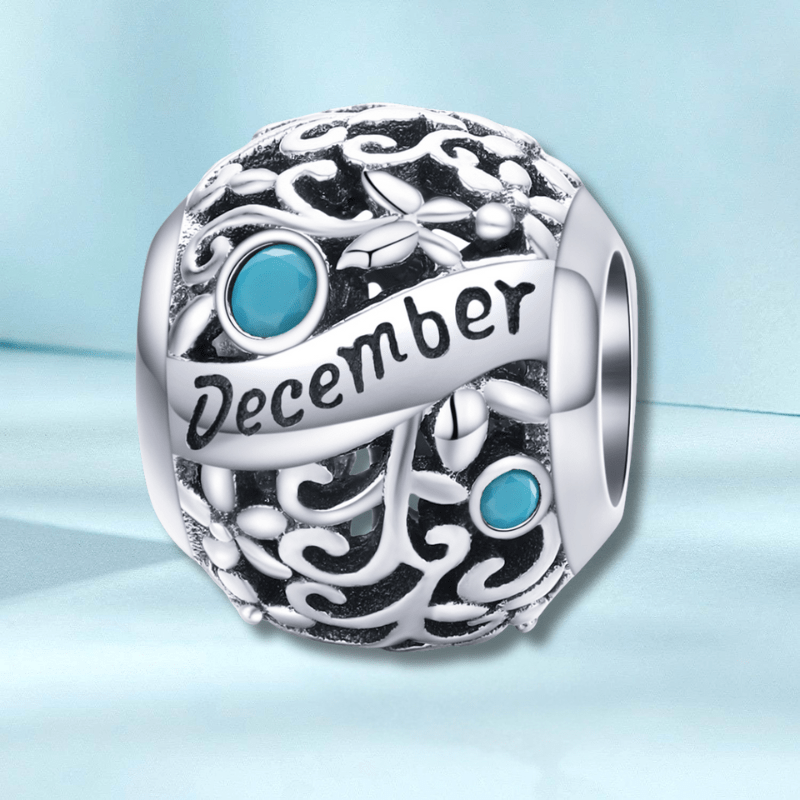 jewelaus CHARMS December Birthstone Charm