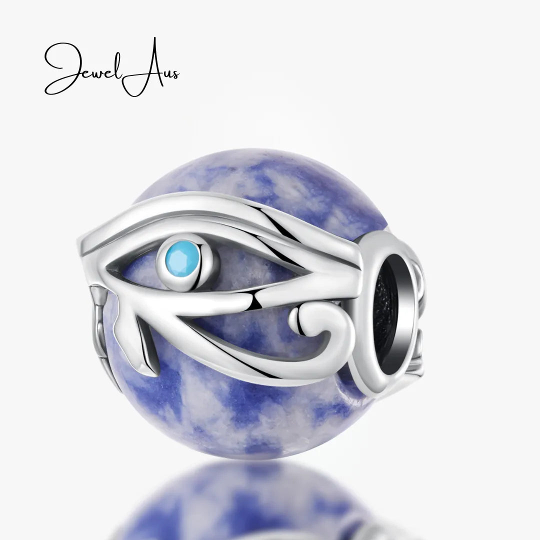 jewelaus CHARMS Eye of Horus Lapis stone charm