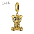 jewelaus CHARMS Golden Patchwork Bear