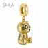 jewelaus CHARMS Golden Patchwork Bear