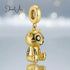 jewelaus CHARMS Golden Patchwork Bear