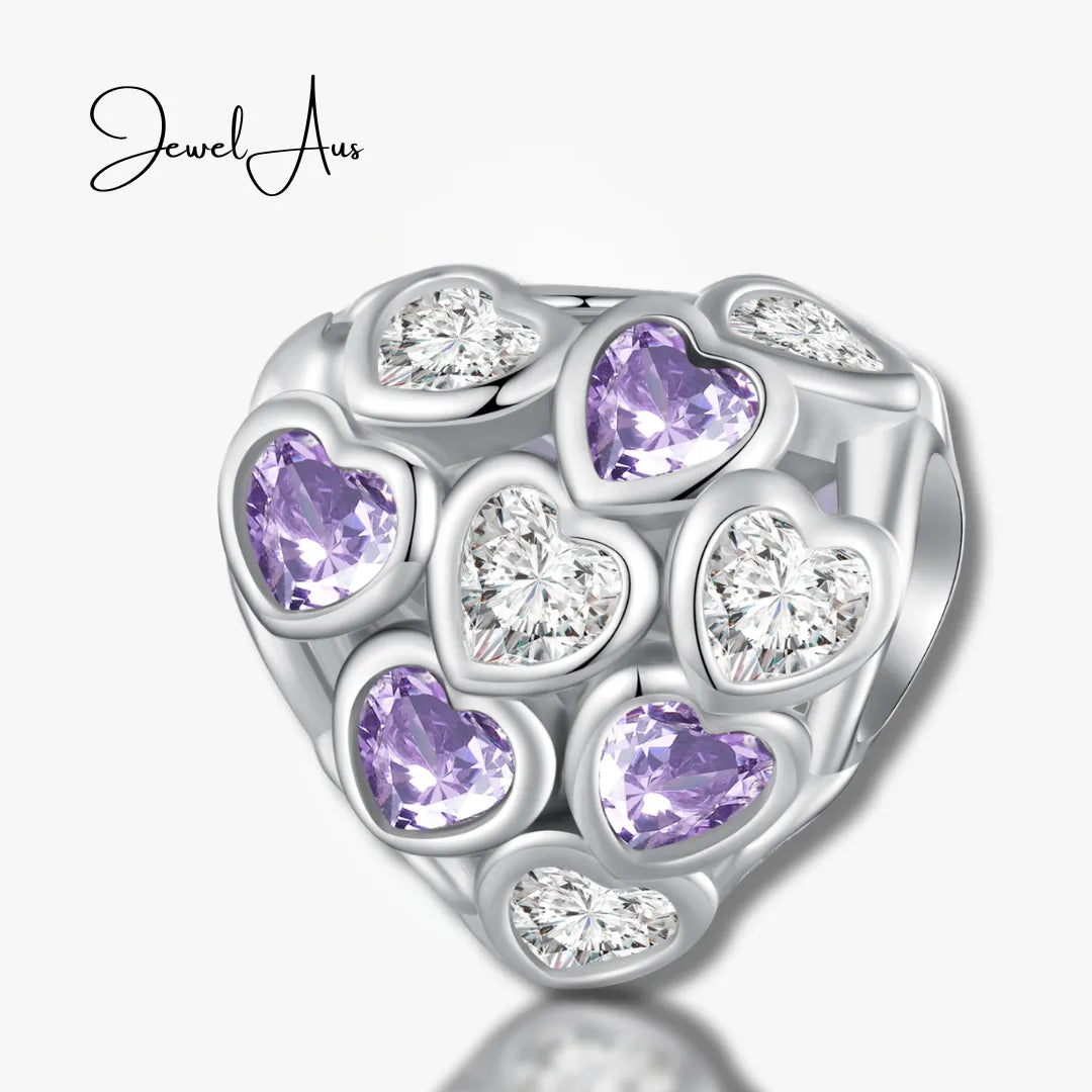 jewelaus CHARMS Hearts Within Hearts Charm