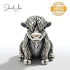 jewelaus CHARMS Highland Cow Charm