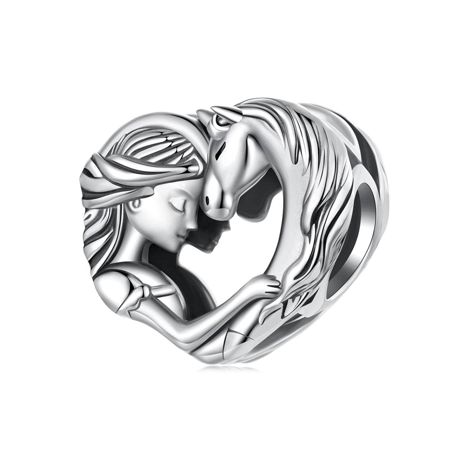 jewelaus CHARMS Horse Lovers Heart Charm