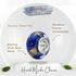 jewelaus CHARMS Italian Blue Gold Murano Glass Charm