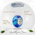 jewelaus CHARMS Italian Blue Wave Murano Glass Charm