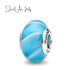jewelaus CHARMS Italian Blue wind Murano Glass Charm